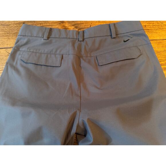 Nike Golf Tour Performance Dri Fit Flat Front Golf Pants Size 32 x 32 Gray - Picture 9 of 11